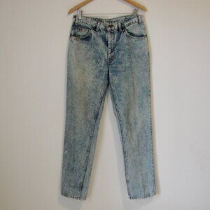 Vintage Levi's 565 Acid Wash Jeans Relaxed Loose Straight Fit Size 34 x 32